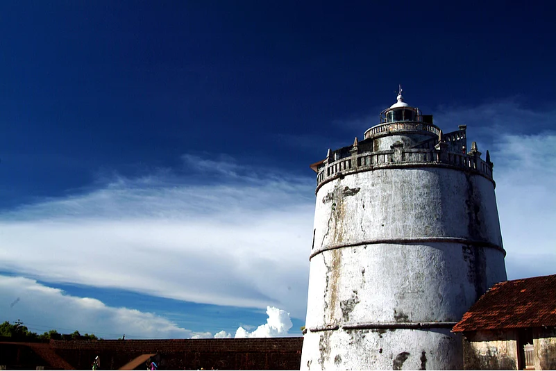 Lighthouse in Aguada, Goa